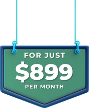 Just $899 Per Month